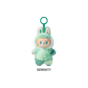 Labubu Serenity personaggio peluche portachiavi The Monsters collezione Pop Mart