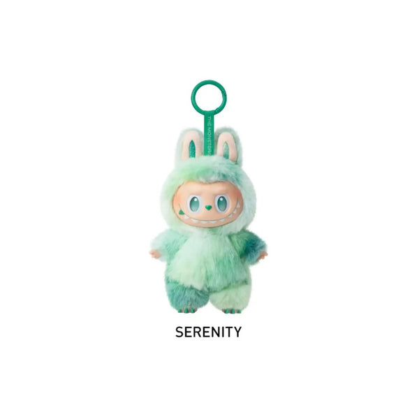 Labubu Serenity personaggio peluche portachiavi The Monsters collezione Pop Mart