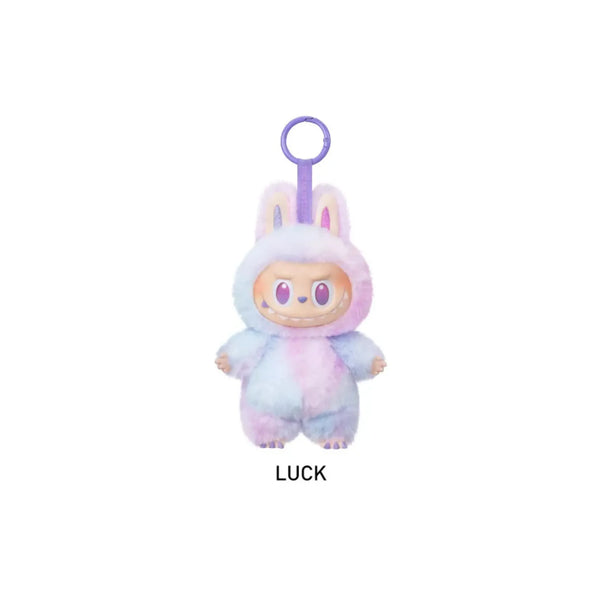 Labubu Luck personaggio peluche portachiavi The Monsters collezione Pop Mart