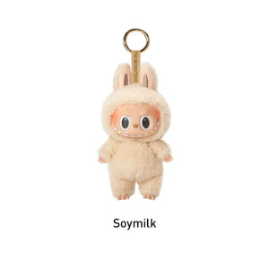 Labubu Soymilk personaggio peluche portachiavi The Monsters collezione Pop Mart