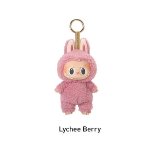 Labubu Lychee Berry personaggio peluche portachiavi The Monsters collezione Pop Mart