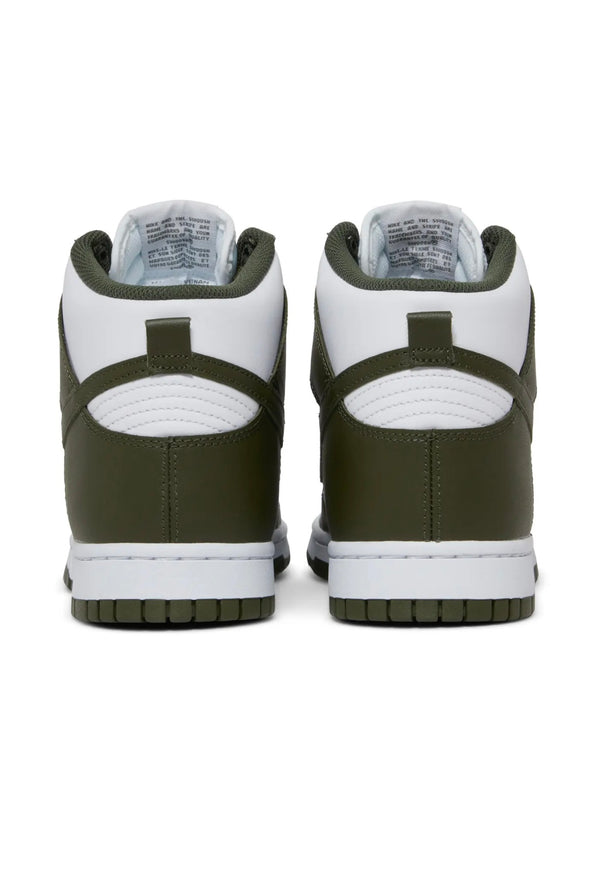  sneakers Nike Dunk High Khaki verde militare 