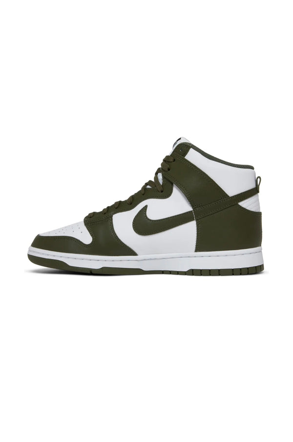  sneakers Nike Dunk High Khaki verde militare 