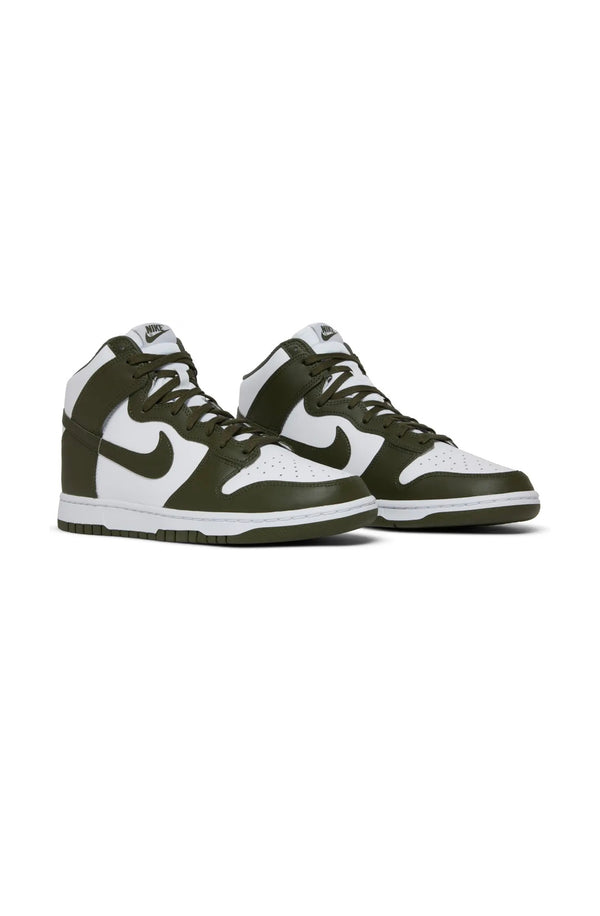  sneakers Nike Dunk High Khaki verde militare 